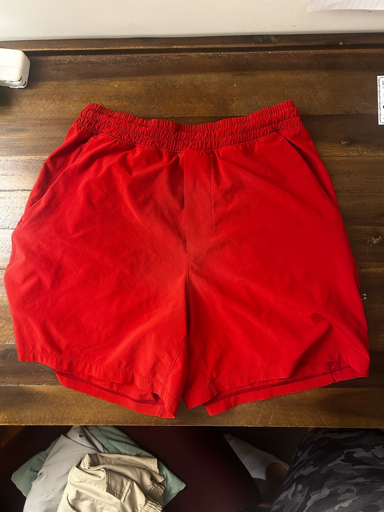Lululemon Red Pacebreakers